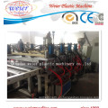 Línea de producción de tableros de espuma con costra de PVC